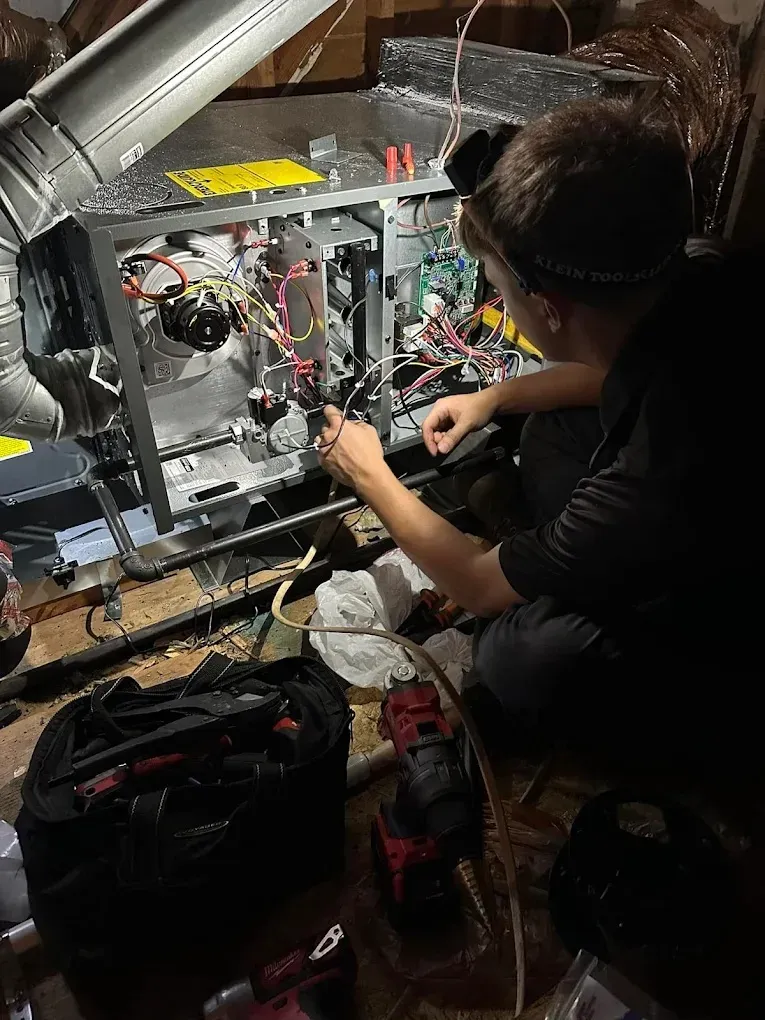 Family enjoying comfort in a well-maintained home with HVAC system